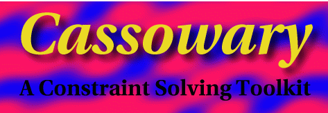 Cassowary Constraint Solving Toolkit